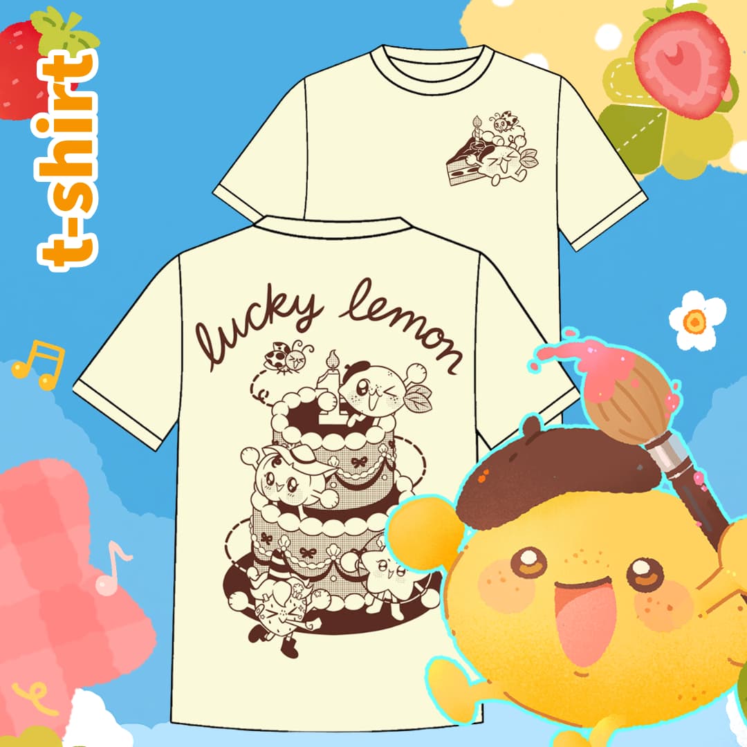 Lucky Lemon 1st Anniversary T-Shirt PRE-ORDER — image 1 of 4
